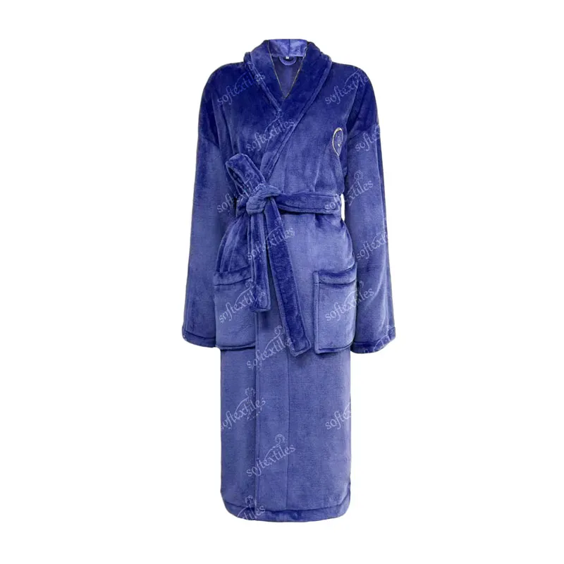 Plush Crystal Velvet bathrobe hero view, image 1, showing robe silhouette, fit impression, and overall styling.